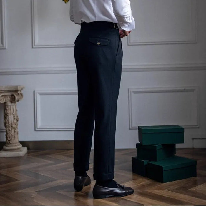 PANTALON GURKHA NOIR