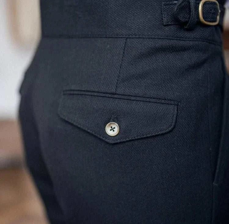 PANTALON GURKHA NOIR