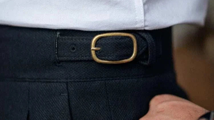 PANTALON GURKHA NOIR